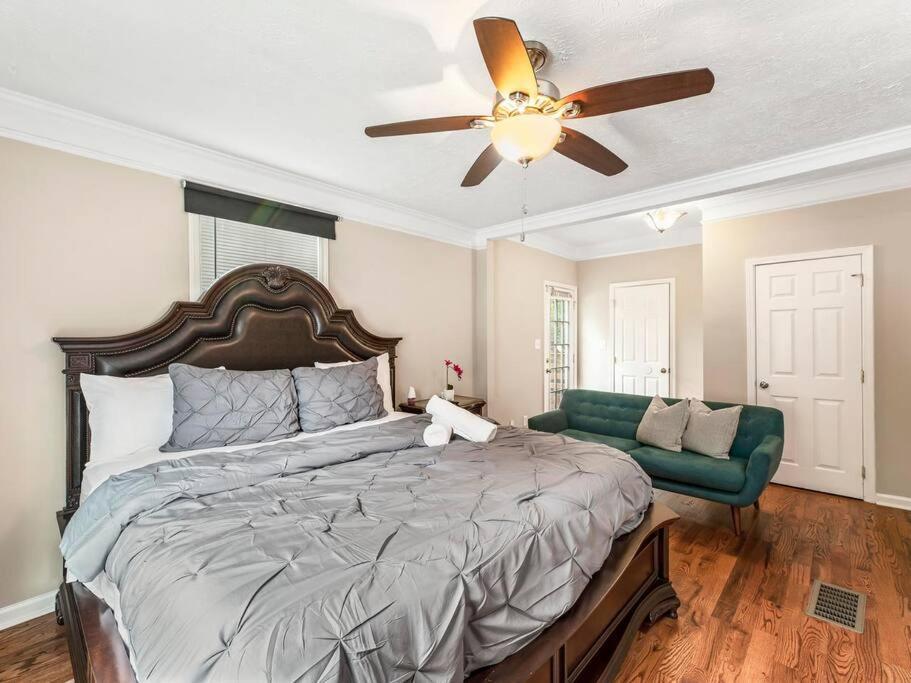 Gorgeous East Village Home Near Downtown Sleeps 12 5 Bedrooms Coffee Bbq Ac Parking Atlanta Eksteriør billede